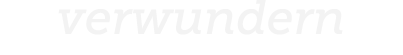 verwundern