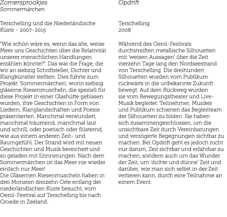 Zomersprookjes Sommerm rchen Terschelling und die Niederl ndische K ste - 2007-2015  Wie sch n w re es, wenn das alte   